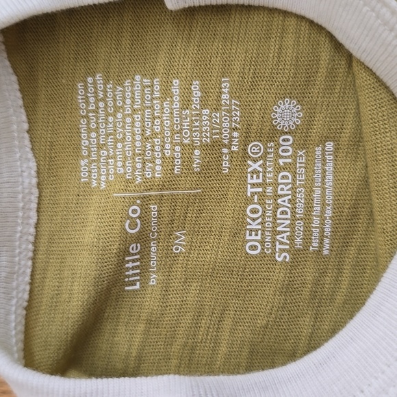 LITTLE CO BY LAUREN CONRAD BRAND BABY GIRL TEE-SHIRTS BUNDLE SIZE 9 MONTHS - Picture 7 of 14